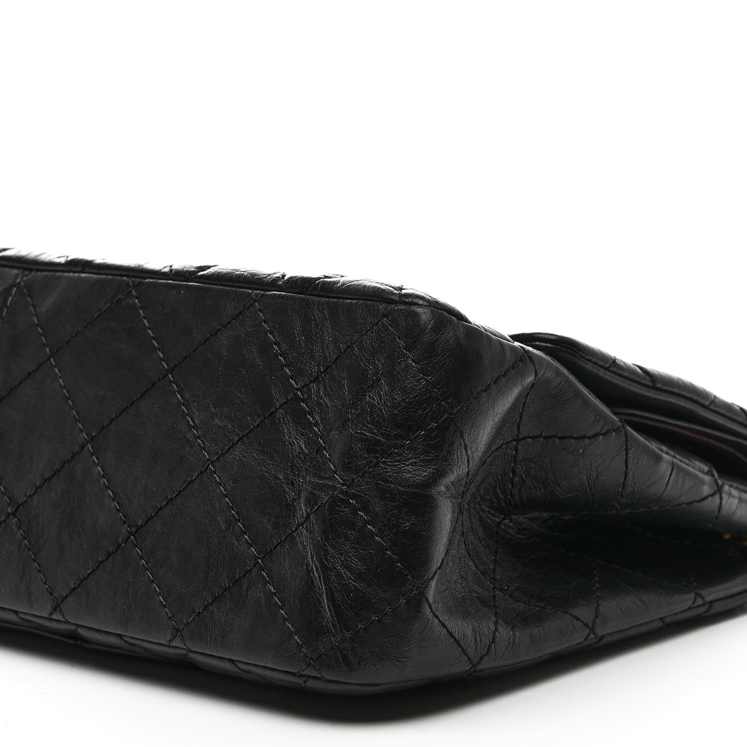 Chanel Aged Calfskin Quilted 2.55 Reissue 227 Flap Black 10 of 12