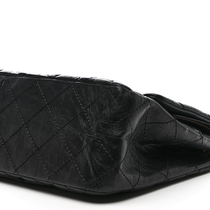 Chanel Aged Calfskin Quilted 2.55 Reissue 227 Flap Black 10 of 12