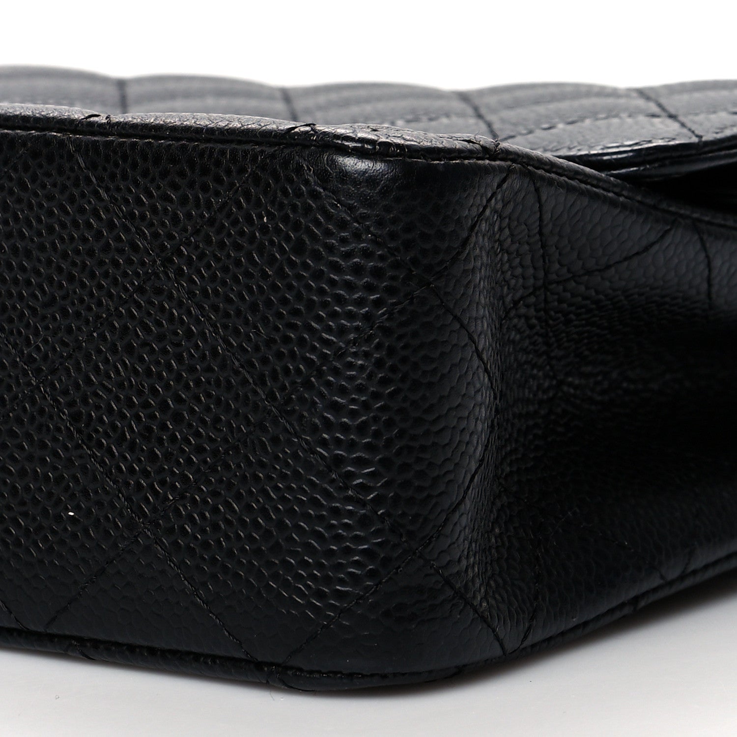 Chanel Caviar Quilted Medium Double Flap Black 10 of 10