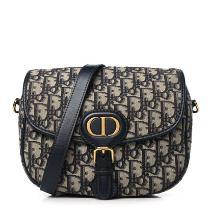 Christian Dior Oblique Medium Bobby Flap Blue 1 of 10