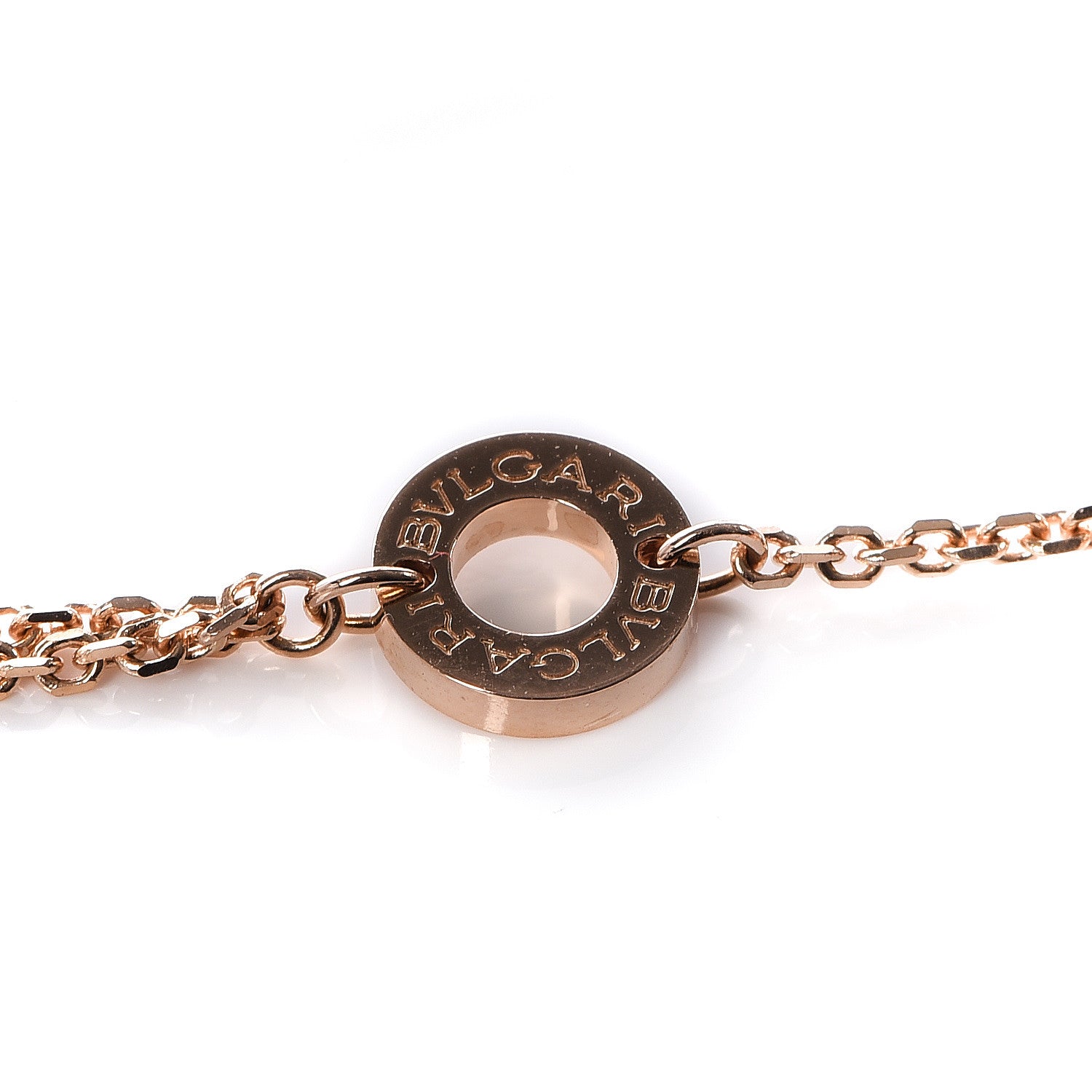 Bulgari 18K Rose Gold Turquoise Divas' Dream Bracelet 5 of 5