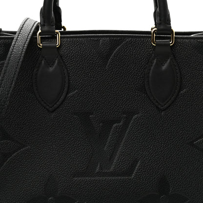 Louis Vuitton Empreinte Monogram Giant Onthego PM Black 7 of 9