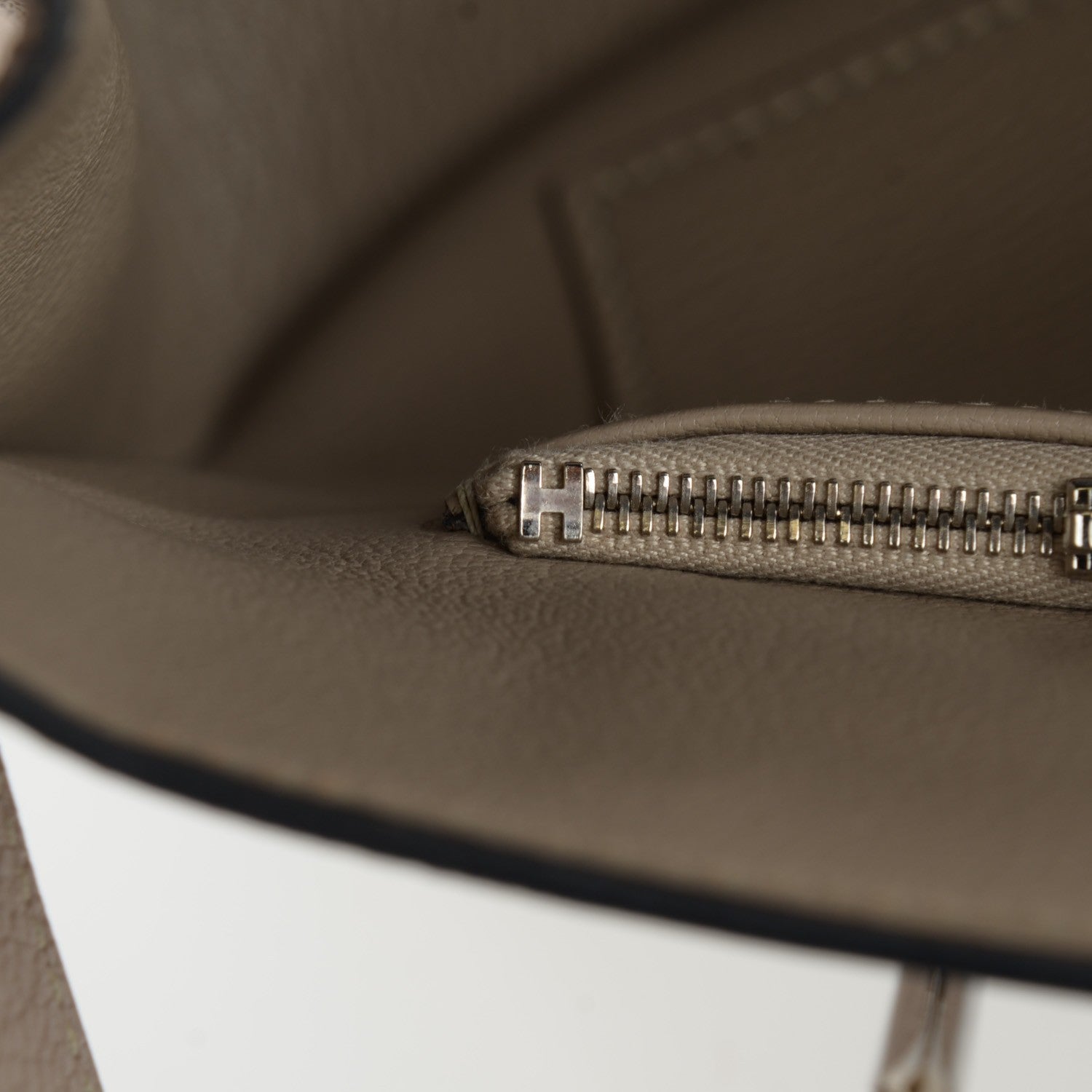 Hermes Taurillon Clemence Jypsiere 34 Gris Tourterelle 6 of 16