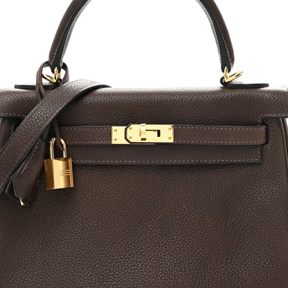 Hermes Barenia Faubourg Kelly Retourne 25 Ebene 8 of 10