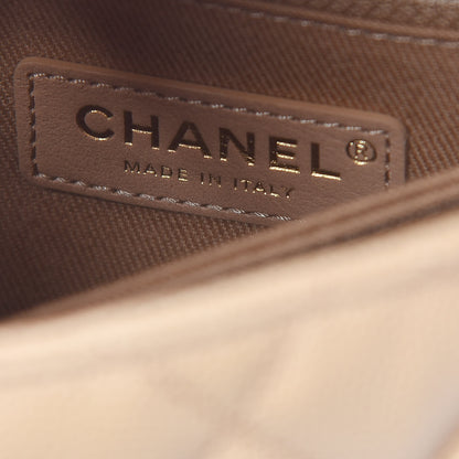 Chanel Caviar Quilted Mini Coco Handle Flap Beige 8 of 11