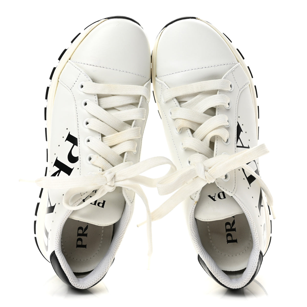 Vitello Soft Logo Sneakers 36 White