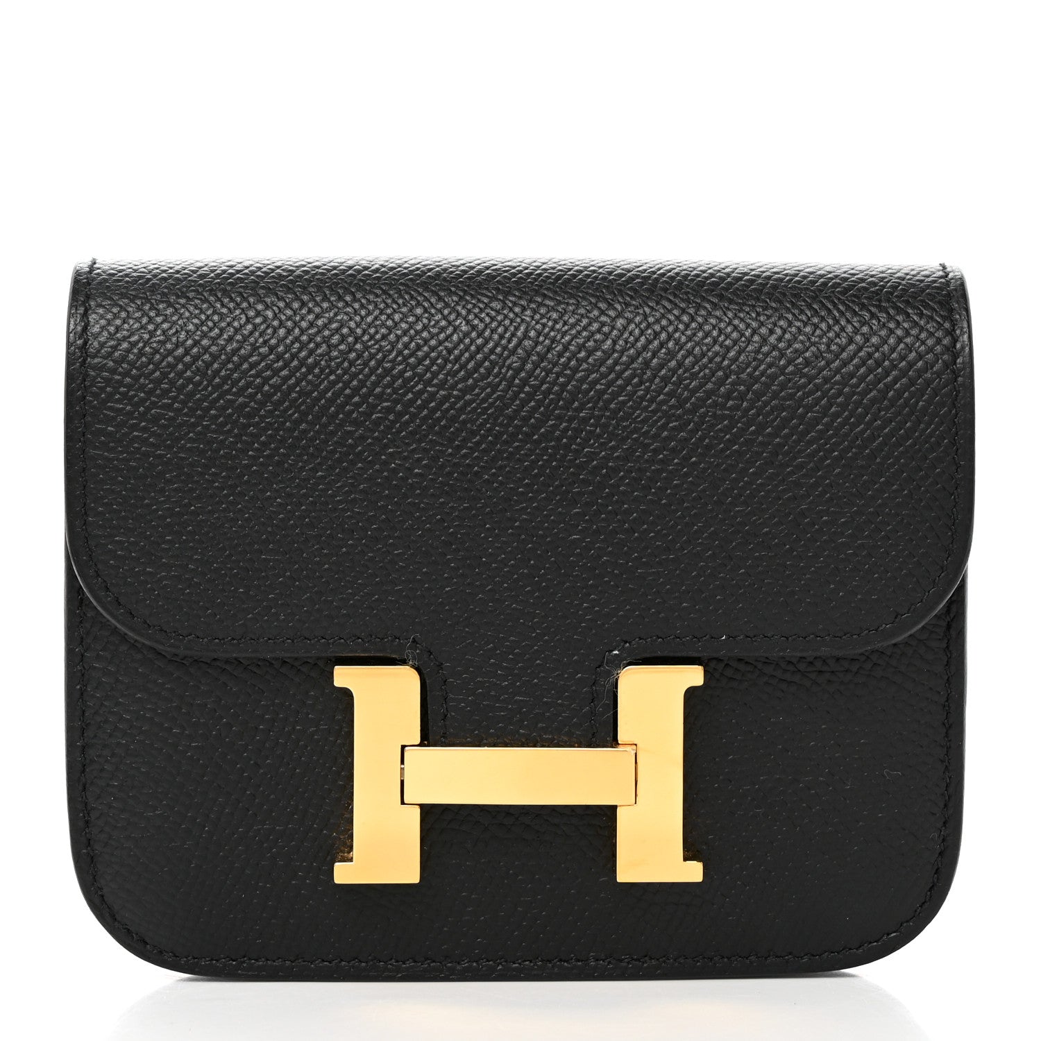 Hermes Epsom Constance Slim Wallet Black 3 of 10