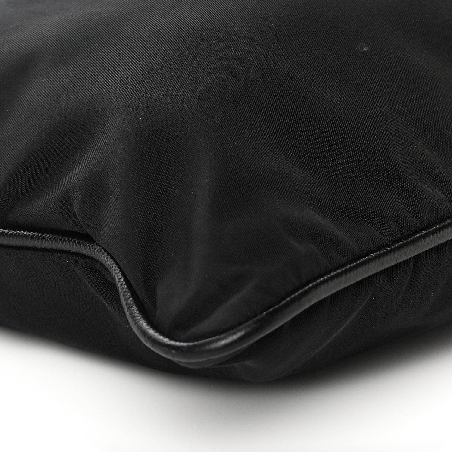 Prada Nylon Vela Flat Messenger Bag Black 8 of 8