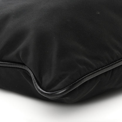 Prada Nylon Vela Flat Messenger Bag Black 8 of 8