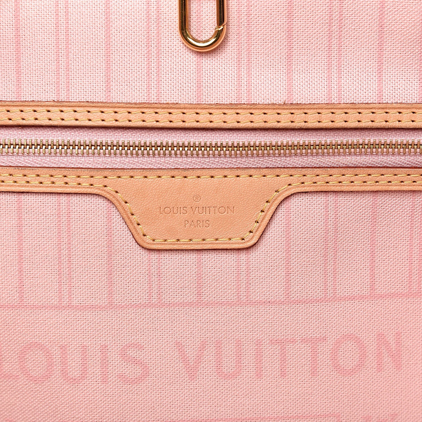 Damier Azur Neo Neverfull MM Rose Ballerine