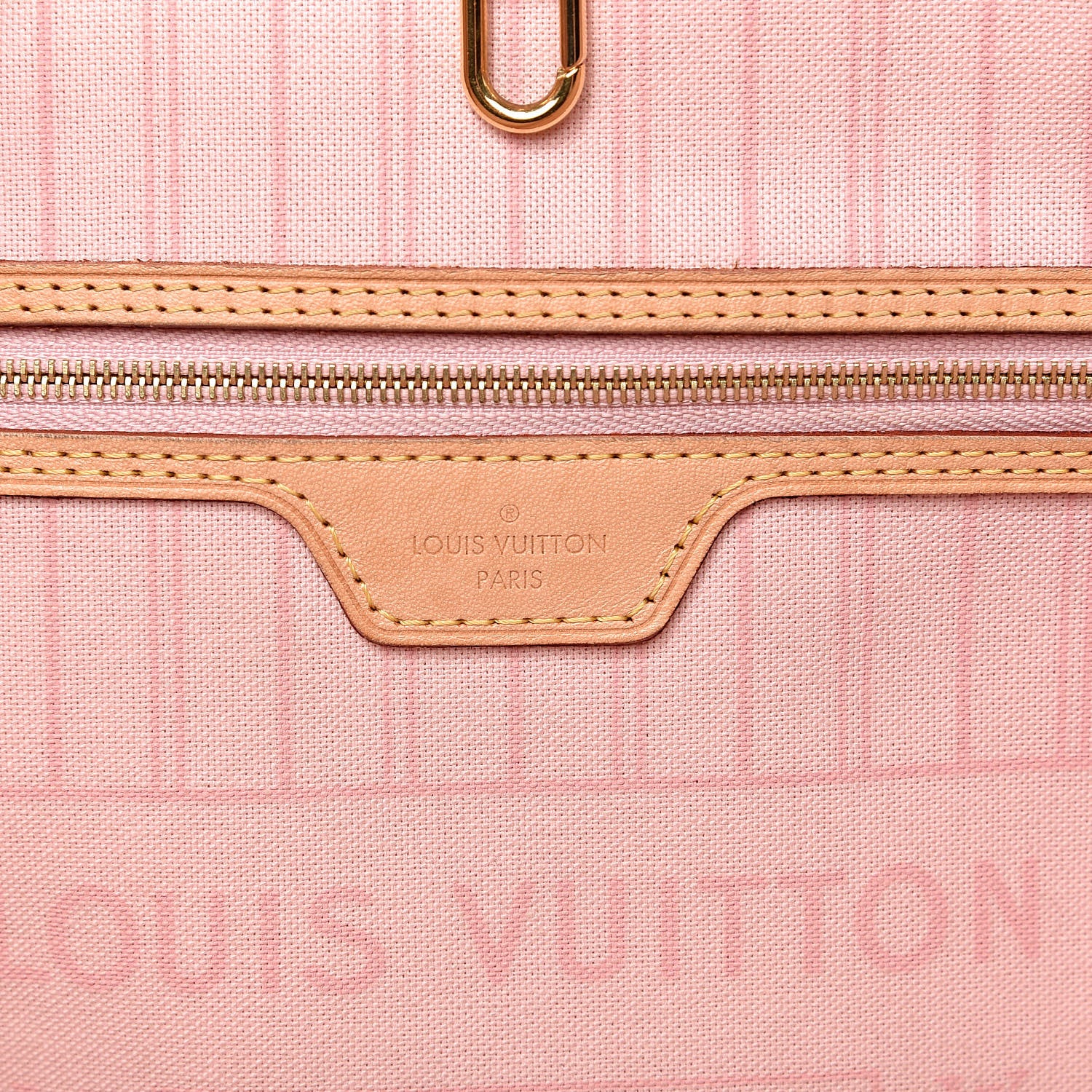 Louis Vuitton Damier Azur Neo Neverfull MM Rose Ballerine 6 of 15