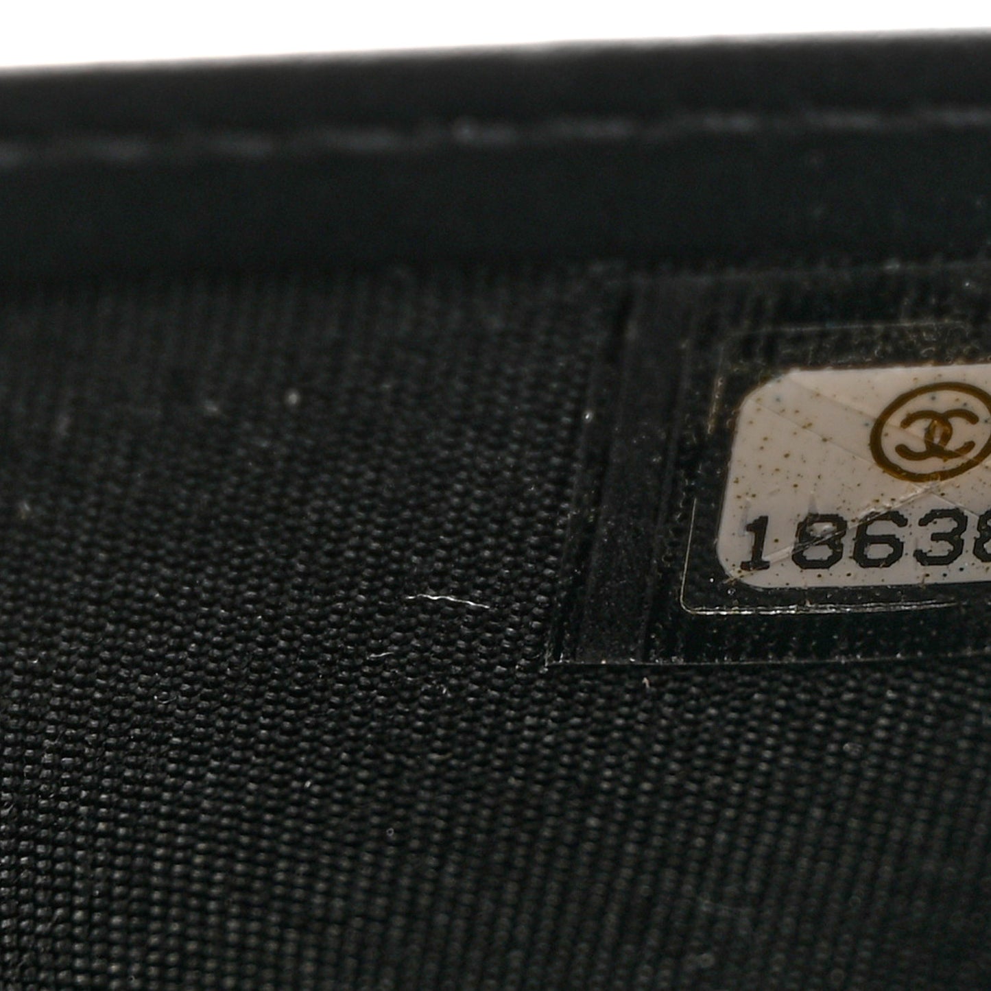 Patent Quilted Brilliant Yen Wallet Black