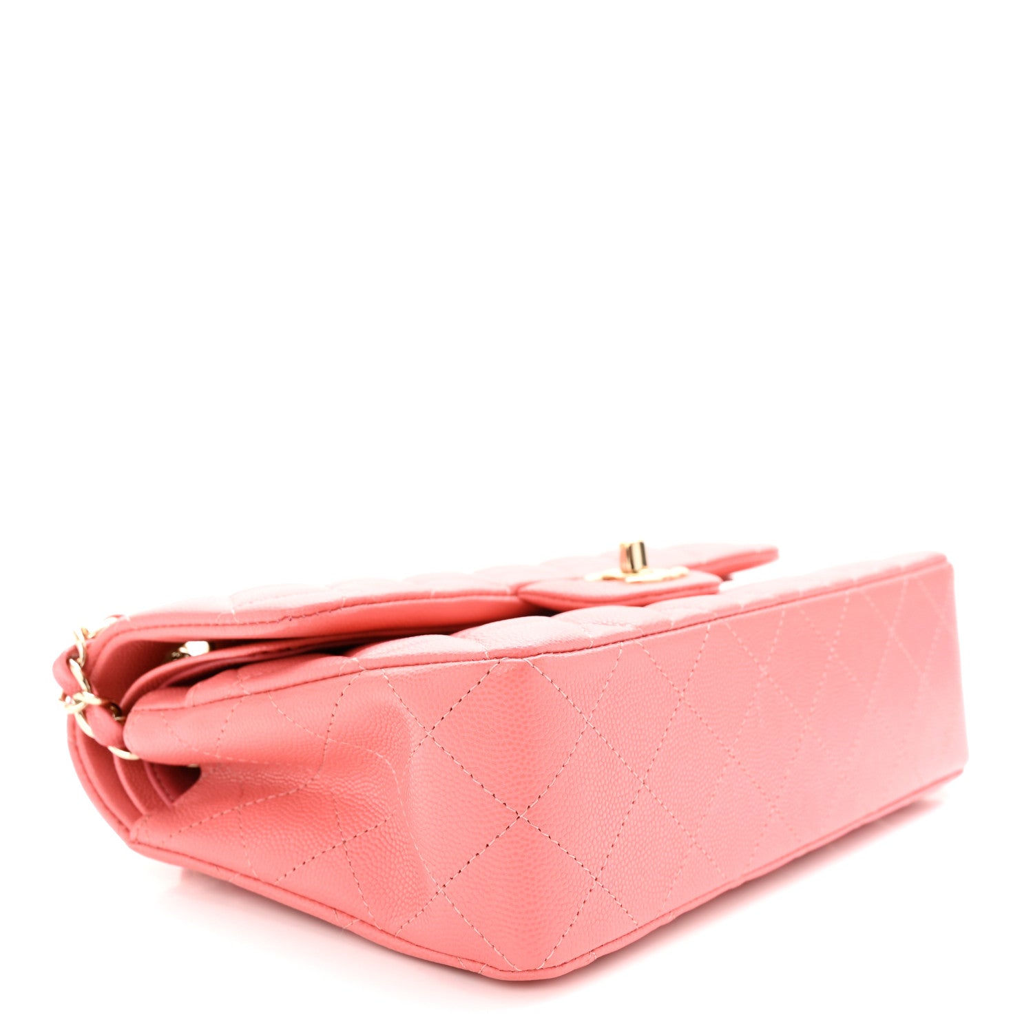 Chanel Caviar Quilted Small Double Flap Pink 4 of 11