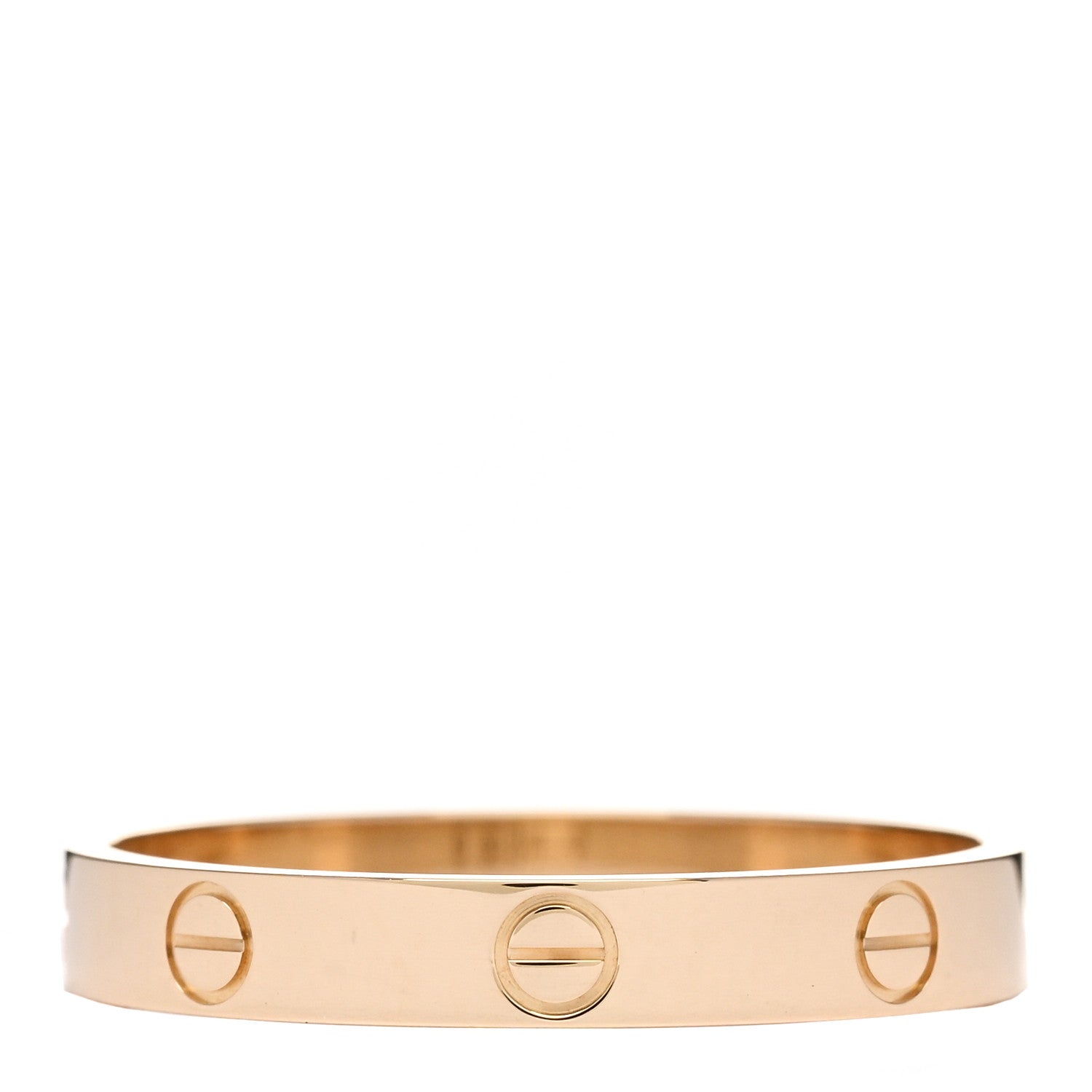Cartier 18K Yellow Gold 3.5mm LOVE Wedding Band Ring 66 11.5 3 of 5