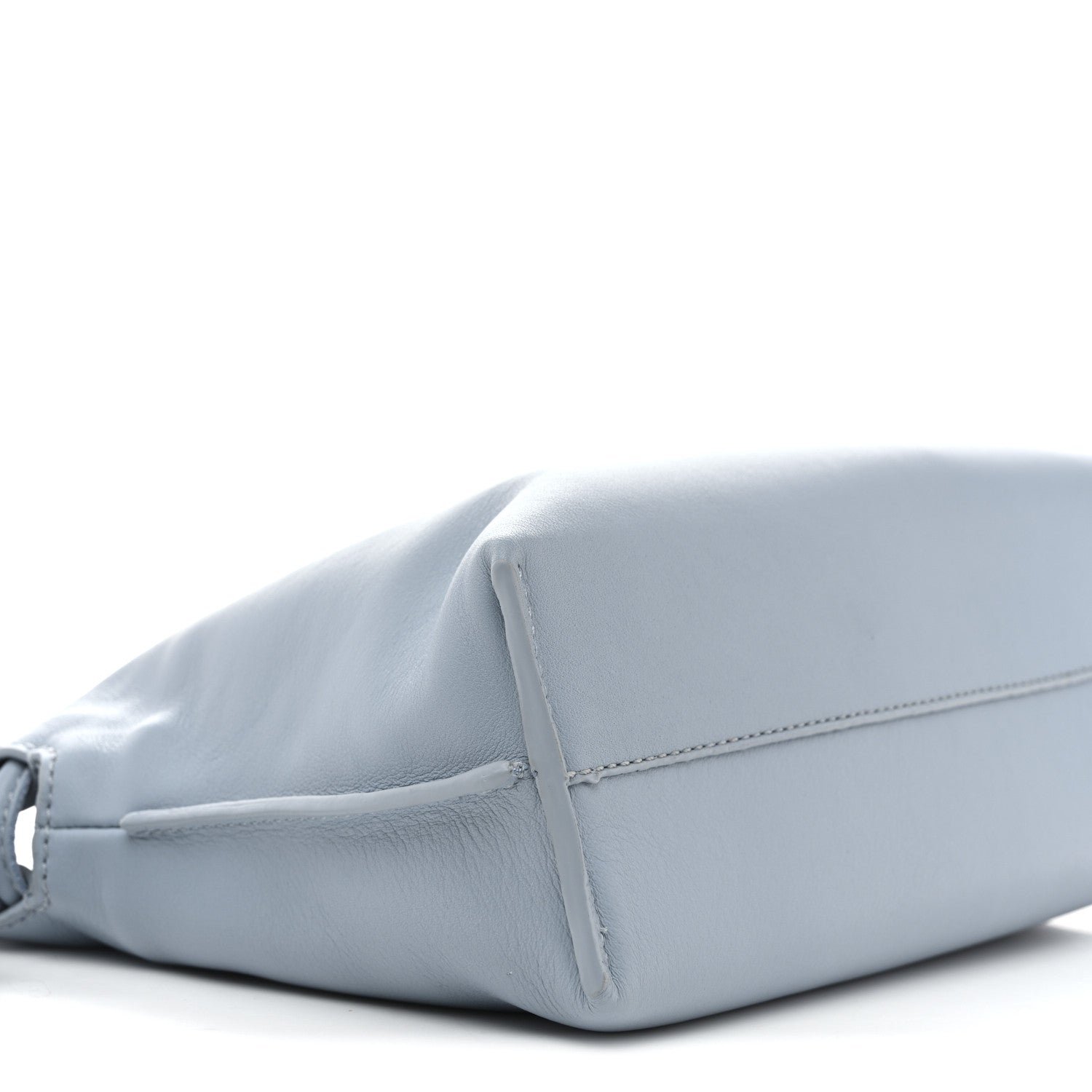 Loewe Calfskin Mini Flamenco Knot Clutch Dusty Blue 9 of 10