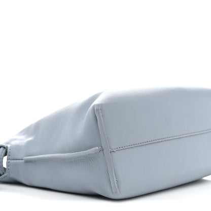 Loewe Calfskin Mini Flamenco Knot Clutch Dusty Blue 9 of 10