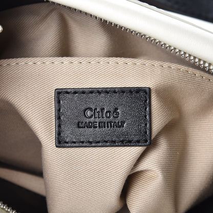 Chloe Smooth Calfskin Medium Roy Bag Natural White 7 of 8