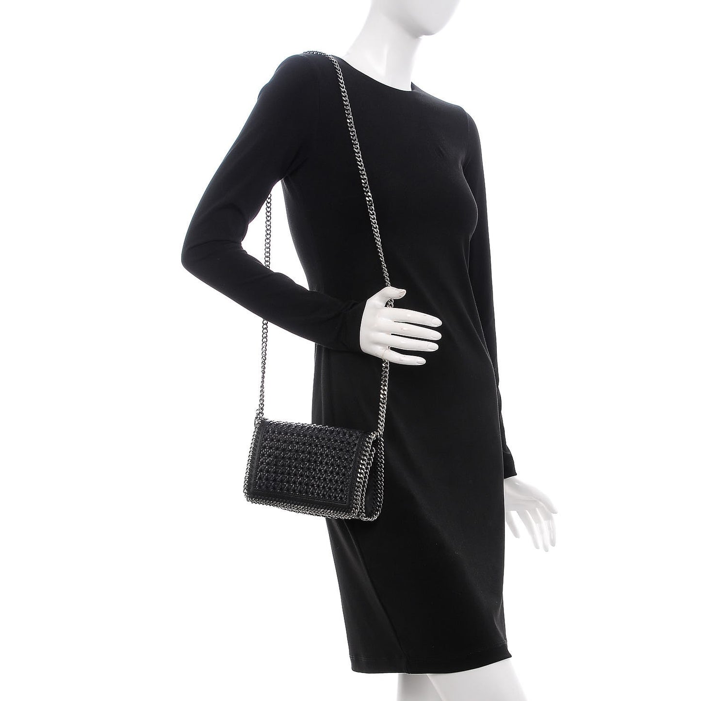 Woven Crossbody Black