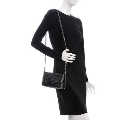 Stella McCartney Woven Crossbody Black 2 of 7