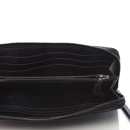 Bottega Veneta Nappa Intrecciato Zip Around Wallet Black 5 of 8