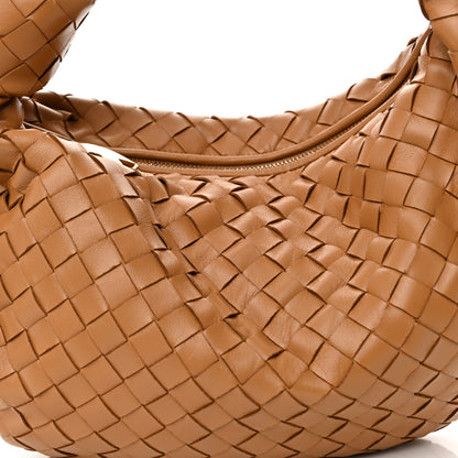 Bottega Veneta Nappa Intrecciato Teen Jodie Hobo Caramel 8 of 11