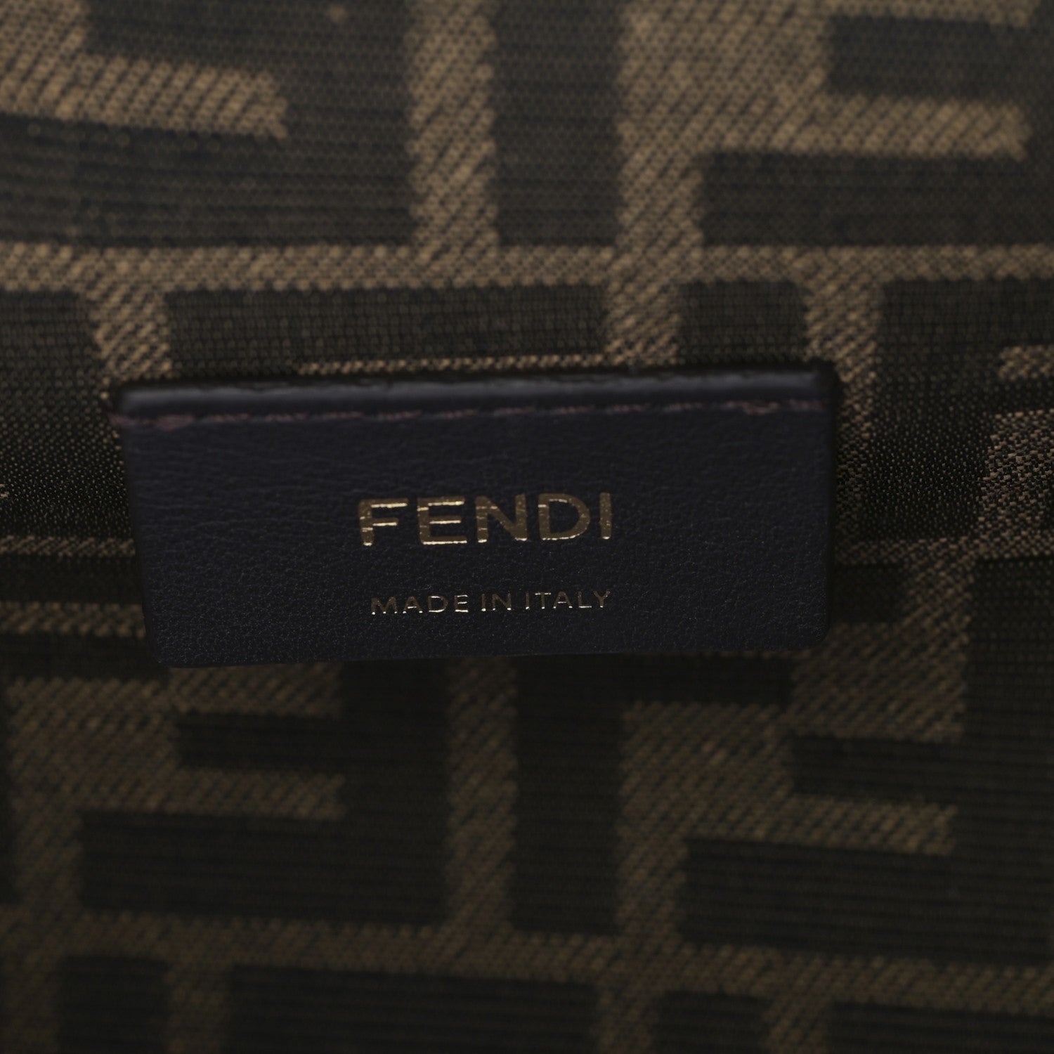 Fendi Shiny Nappa Small Fendi First Azzurro Baby 6 of 9