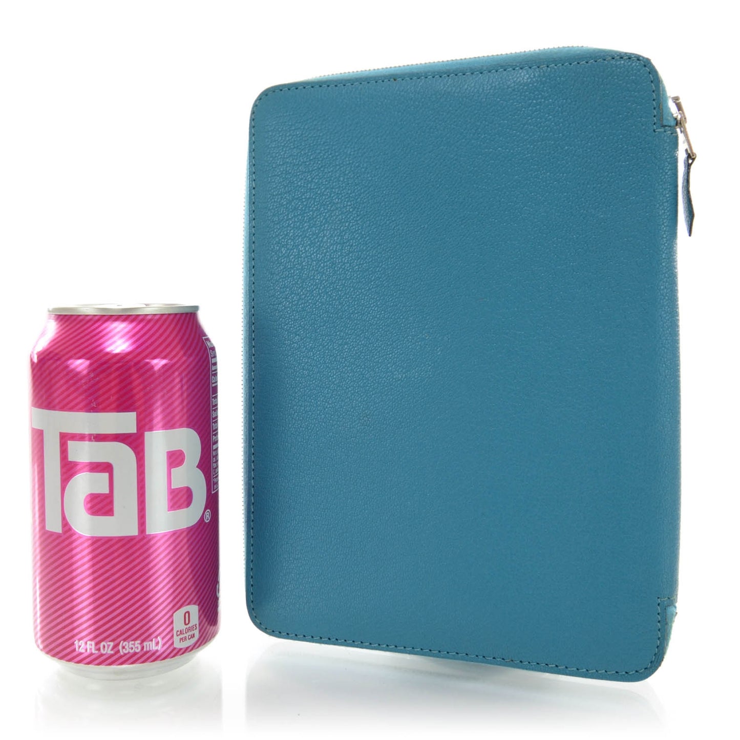 Chevre Mysore Globe Trotter Zip Agenda GM Turquoise