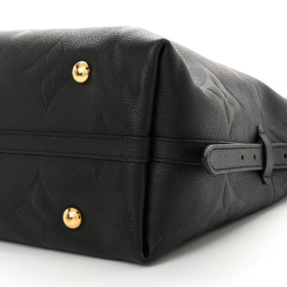Louis Vuitton Empreinte Monogram Giant CarryAll MM Black 10 of 10
