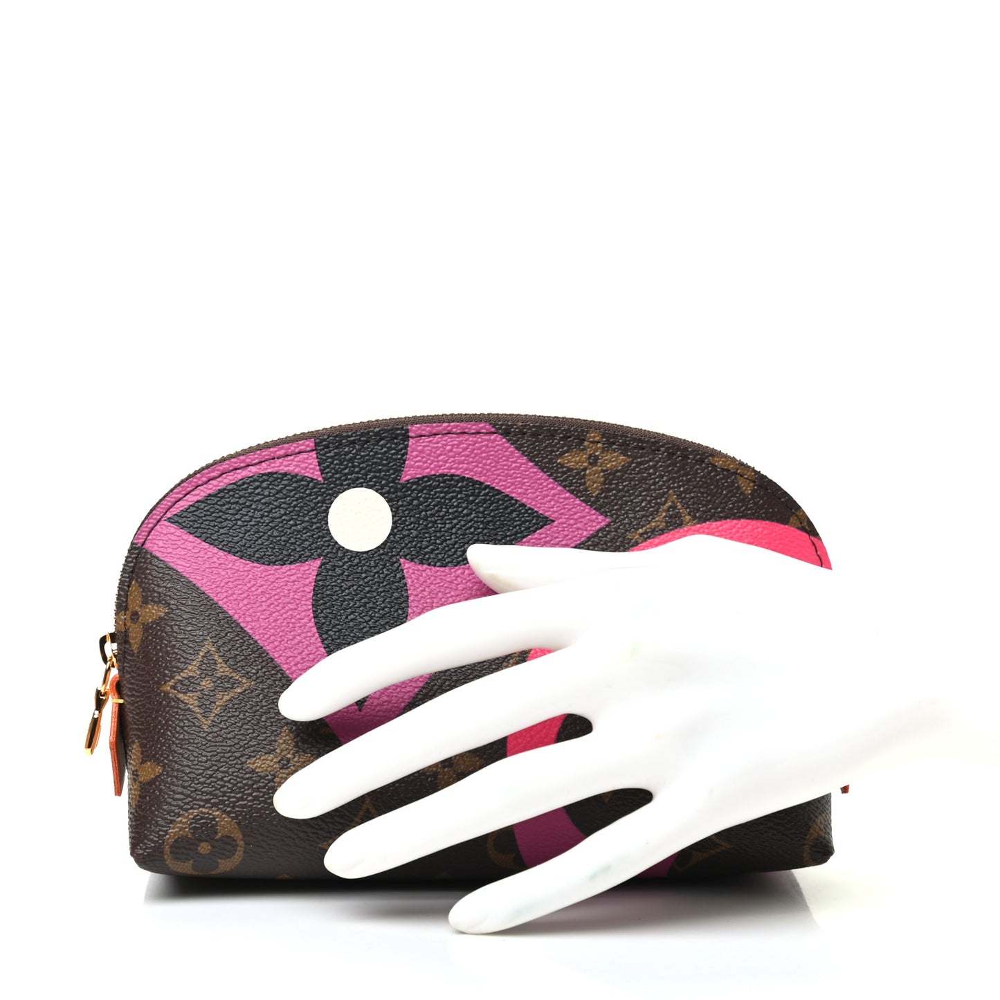 Monogram Game On Cosmetic Pouch