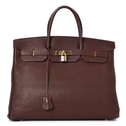 Hermes Togo Birkin 40 Havane 1 of 35