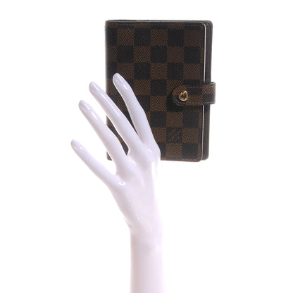 Louis Vuitton Damier Ebene Small Ring Agenda 2 of 8
