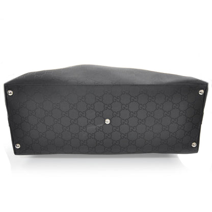 Gucci Nylon Monogram Large Hobo Black 4 of 9