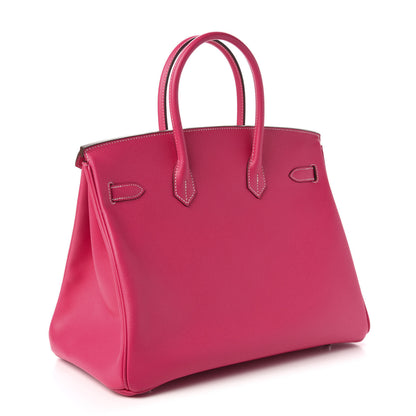 Hermes Epsom Birkin 35 Rose Tyrien 3 of 11