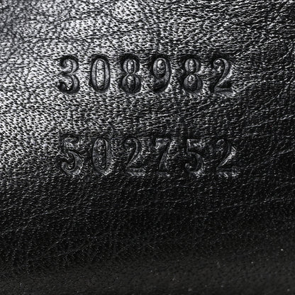 Gucci Pebbled Calfskin Medium Soho Chain Shoulder Bag Black 7 of 14