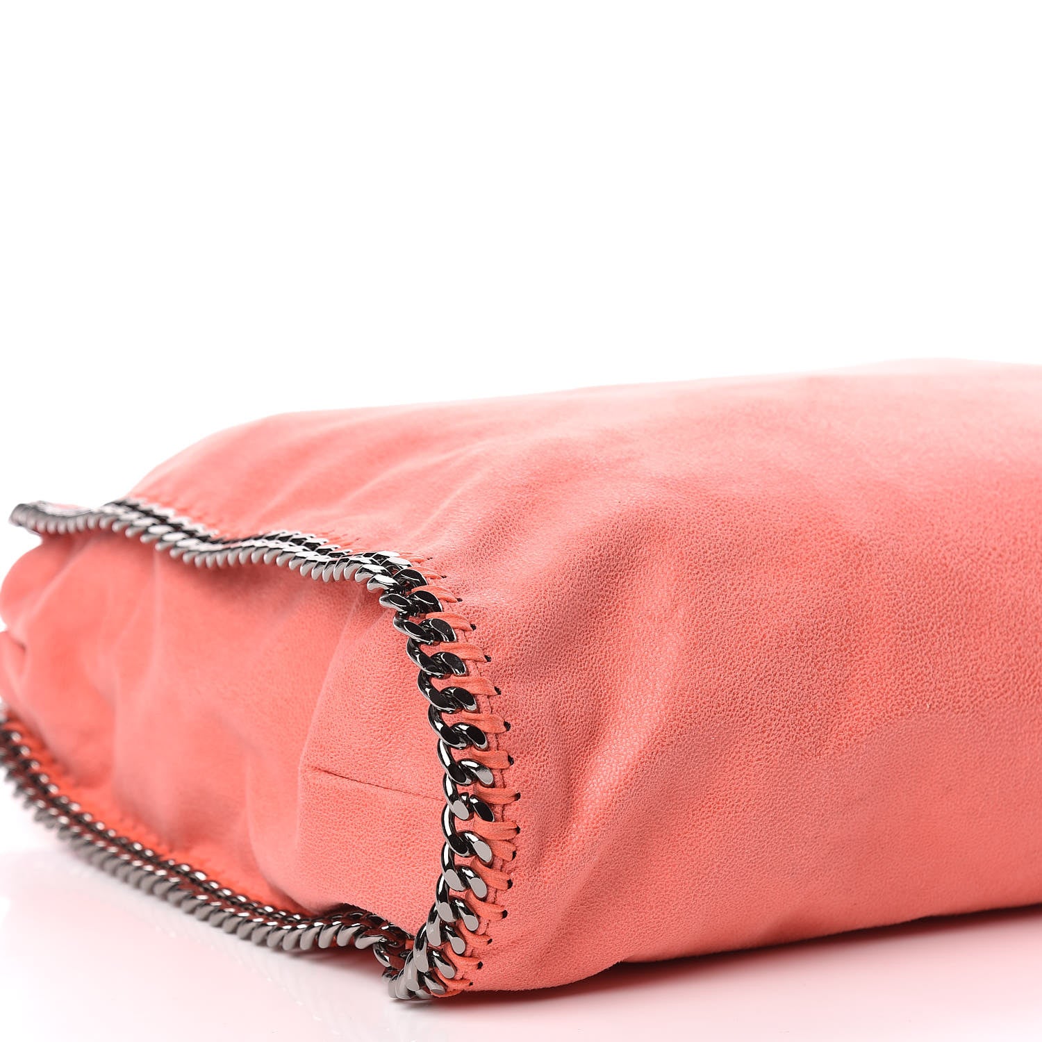 Stella McCartney Shaggy Deer Big Falabella Tote Coral 6 of 12