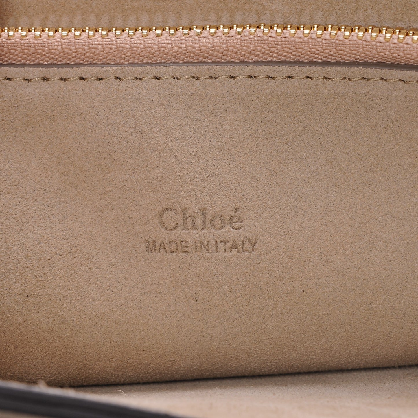 Calfskin Suede Medium Faye Shoulder Bag Motty Grey
