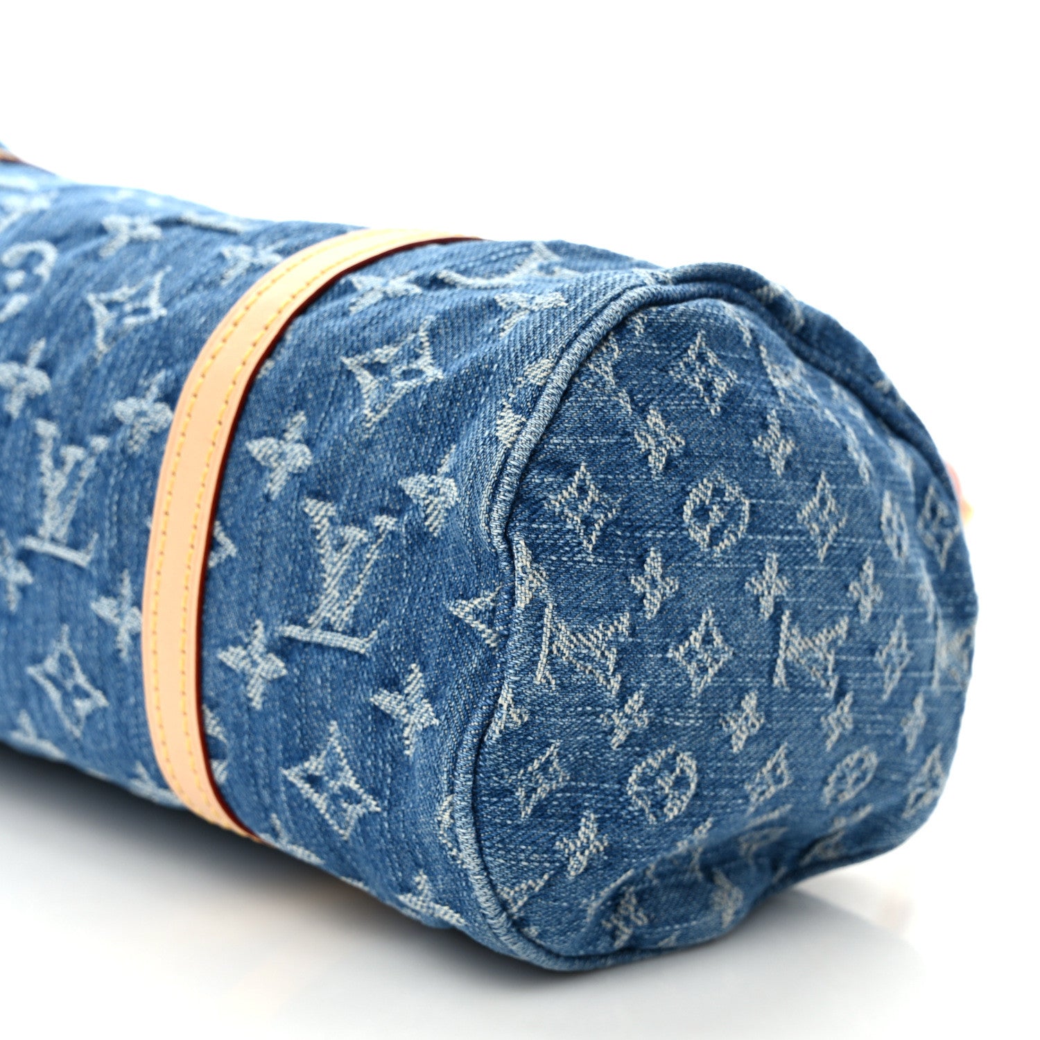 Louis Vuitton Monogram Denim Papillon Denim Blue 9 of 10