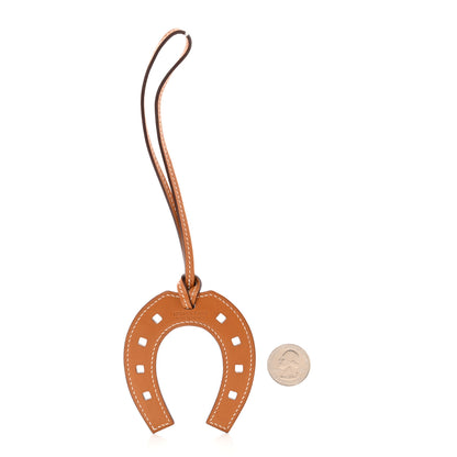 Hermes Swift Paddock Horseshoe Bag Charm Gold 2 of 3