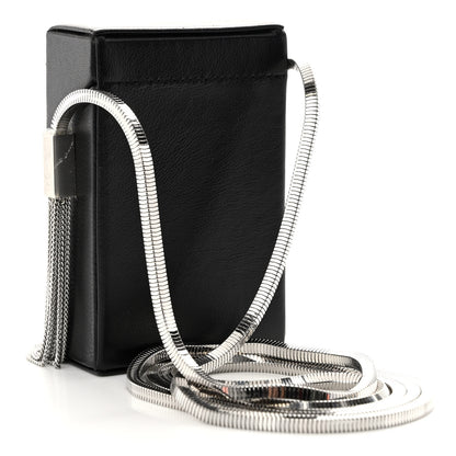 Saint Laurent Lambskin Smoking Box Crossbody Black 3 of 11