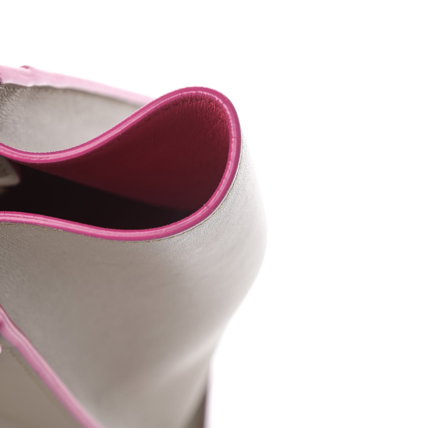 Palmelato Calfskin Micro Luggage Beige