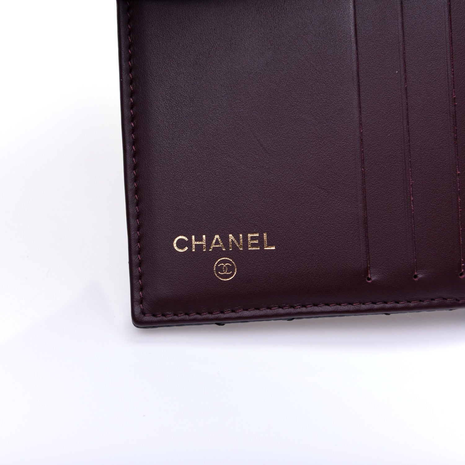 Chanel Caviar Quilted Compact French Flap Wallet Black 8 of 12