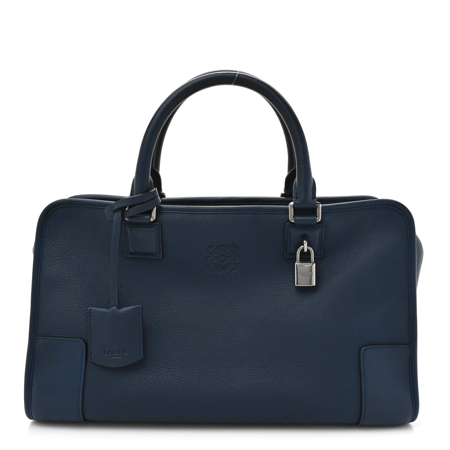 Loewe Calfskin Amazona 36 Marine 1 of 11