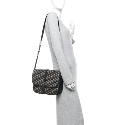 Goyard Goyardine Belvedere II MM Messenger Bag Black 2 of 12