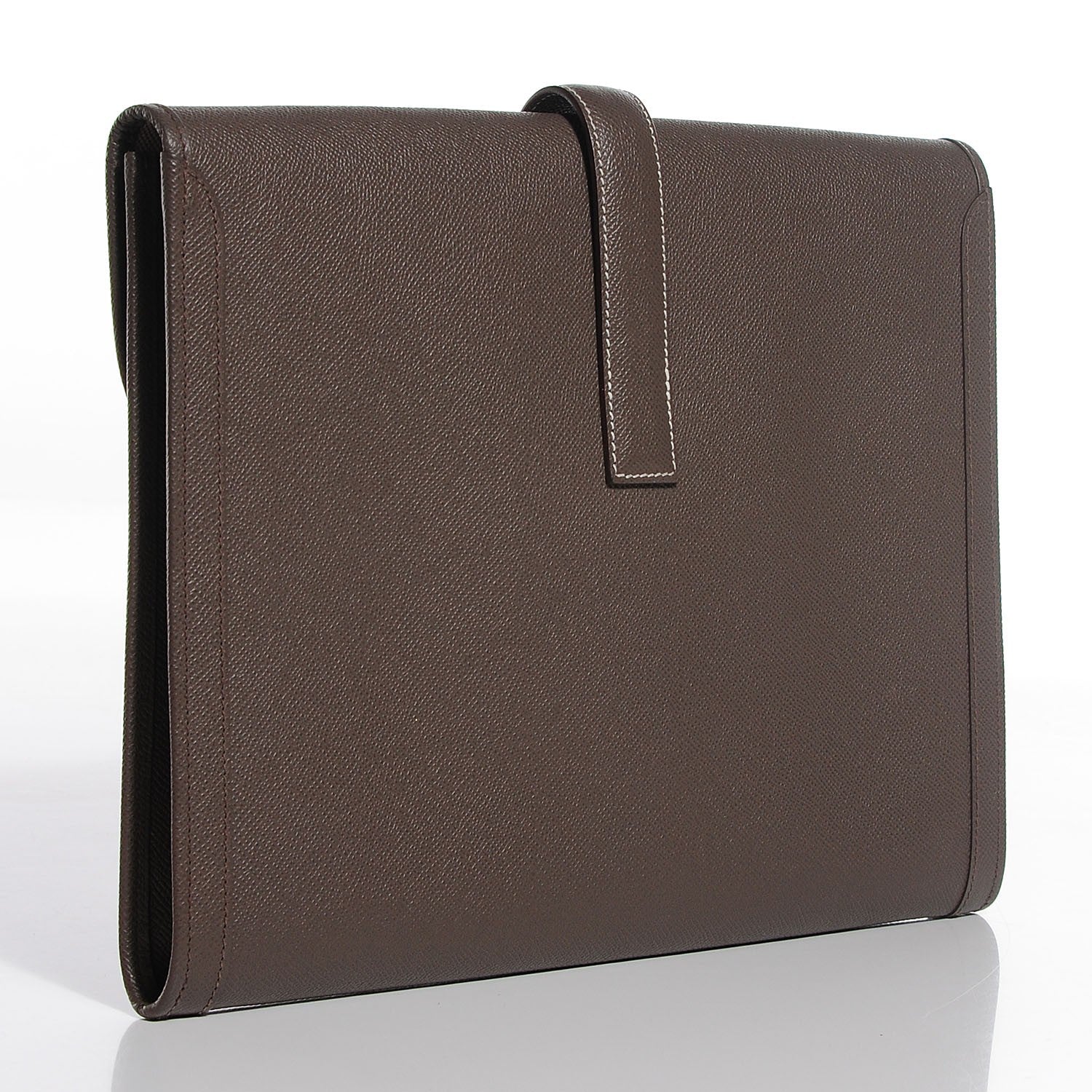 Hermes Epsom Jige 34 GM Clutch Etoupe 3 of 8