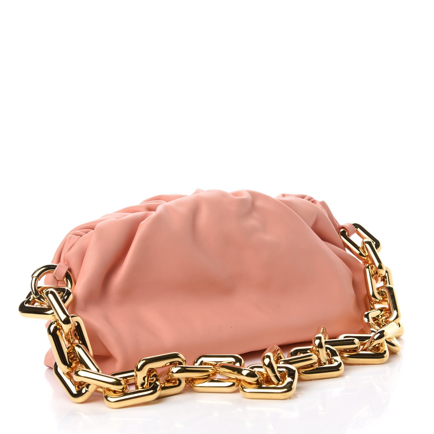 Calfskin The Pouch Chain Peachy