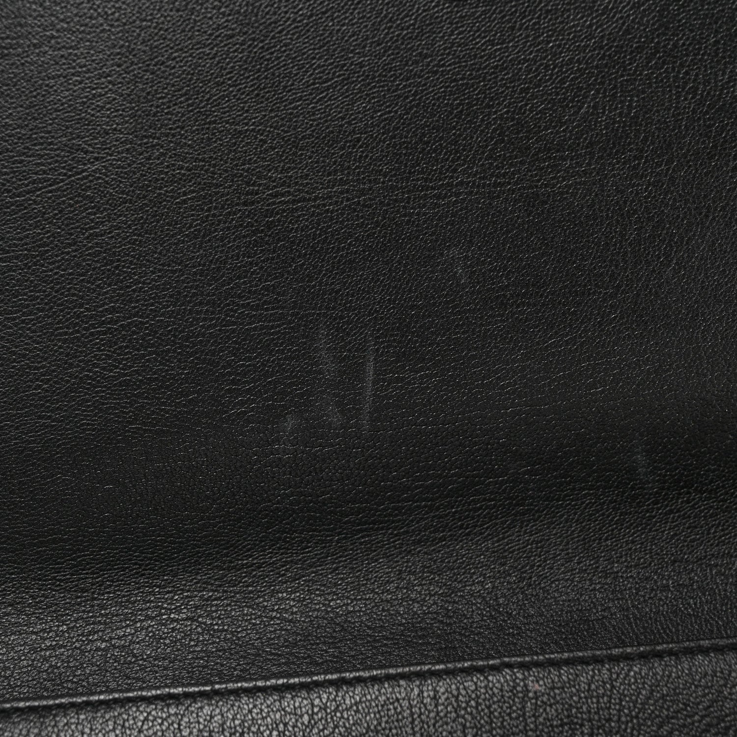 Saint Laurent Goatskin Monogram Large Belle De Jour Clutch Black 8 of 9