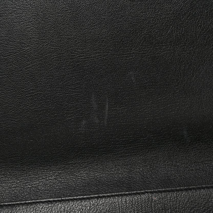 Saint Laurent Goatskin Monogram Large Belle De Jour Clutch Black 8 of 9