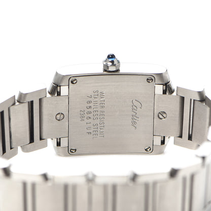Cartier Stainless Steel 20mm Tank Francaise Quartz Watch 5 of 6