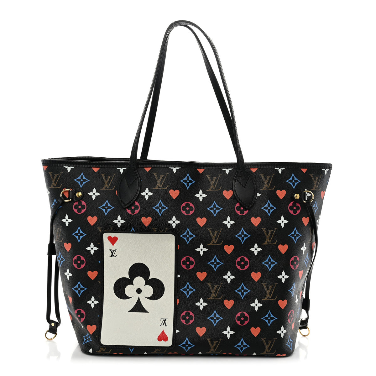 Louis Vuitton Game On Neverfull MM Black 1 of 10