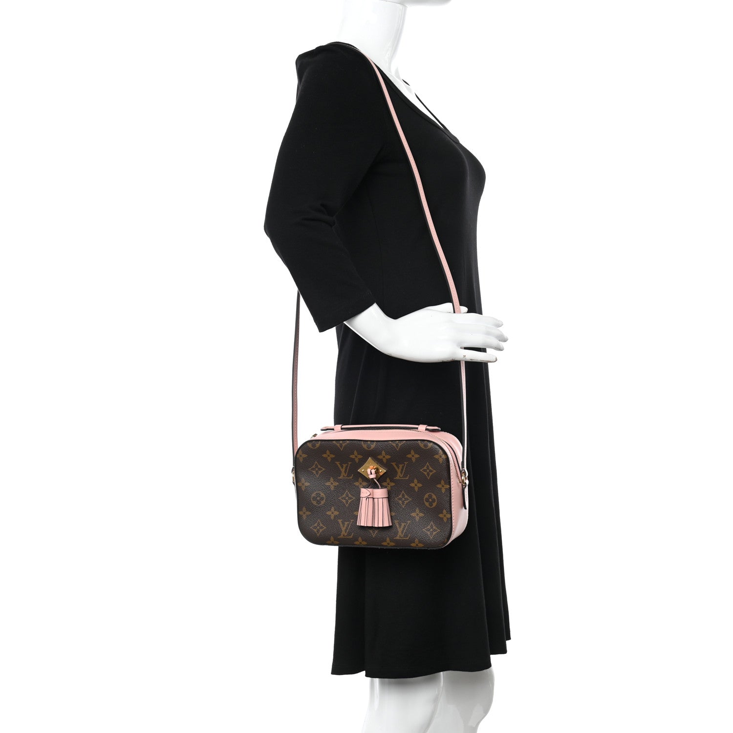 Louis Vuitton Monogram Saintonge Rose Poudre 2 of 12